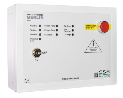 Merlin 2000X Panel (incl. Gas Pressure Transducer)