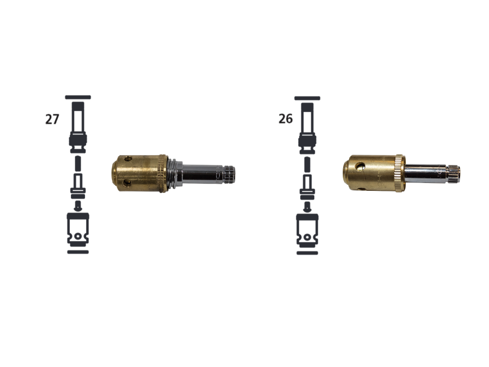 Mechline Aquajet Pre-Rinse Spare valve body pair