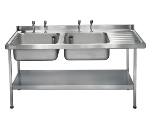 Franke Sissons Catering Sink with Left Hand Drainer 1800x650