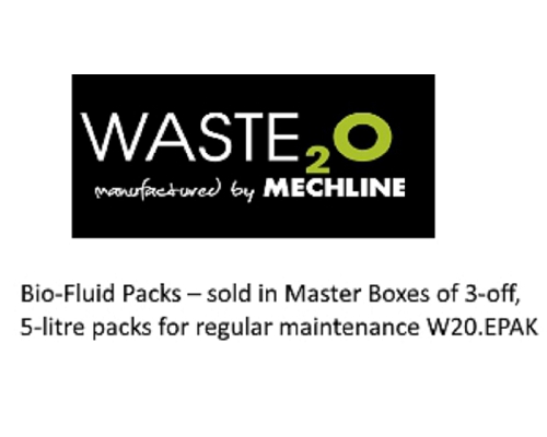 Mechline Waste²O Bio-Fluid Packs