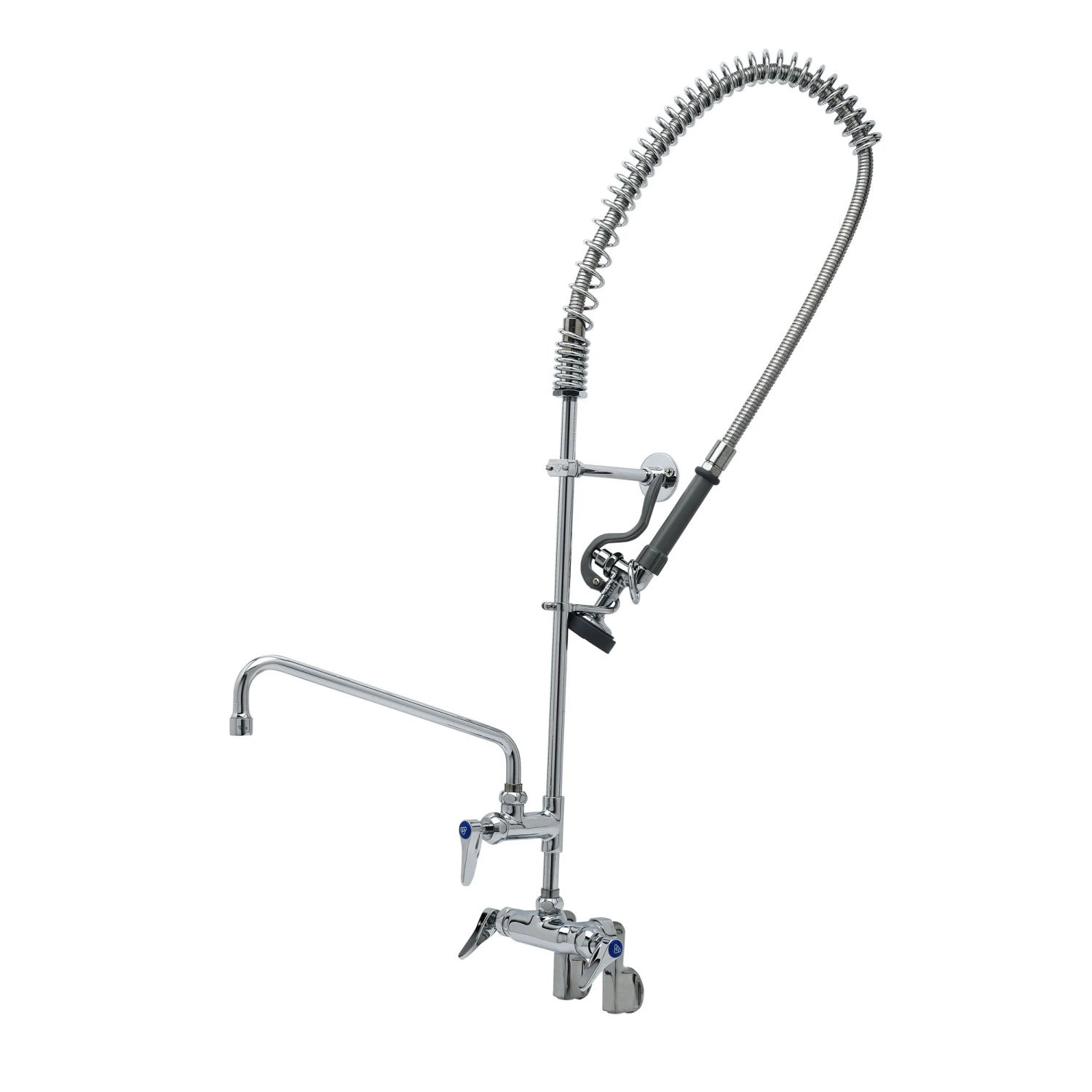 T&S Brass Components PRE RINSE UNIT, WALL MOUNT ADJUSTABLE - B-2261-12-CR-B