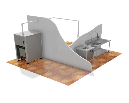IMC WasteStation Compact Remote - Inlet Station - F79/030